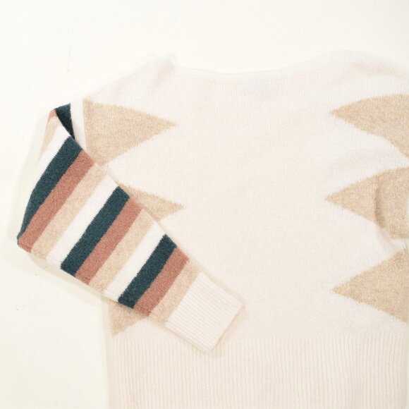 Madewell Soft Slouchy Dolman Sleeve Striped Sweater - Picture 4 of 5